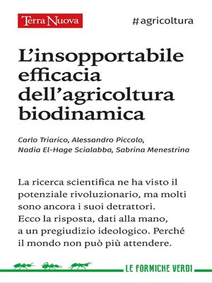 cover image of L'insopportabile efficacia dell'agricoltura biodinamica